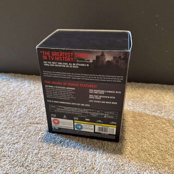 The Sopranos Complete Series Box Set Complete Blu-Ray Used - Picture 3 of 12